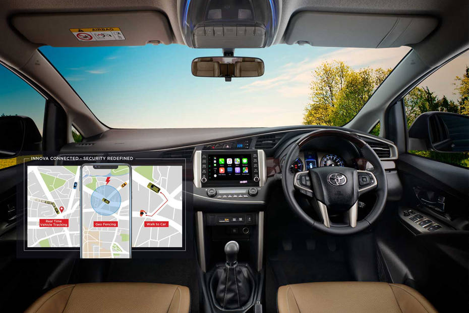 Toyota Innova Crysta Innova Connected - Security Redefined