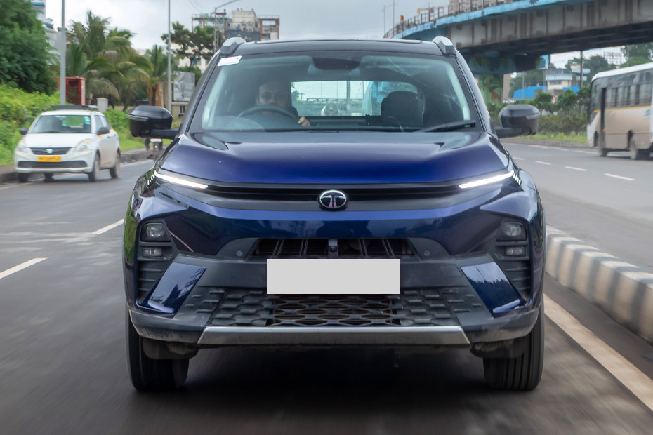 Tata Nexon Driving: Front View