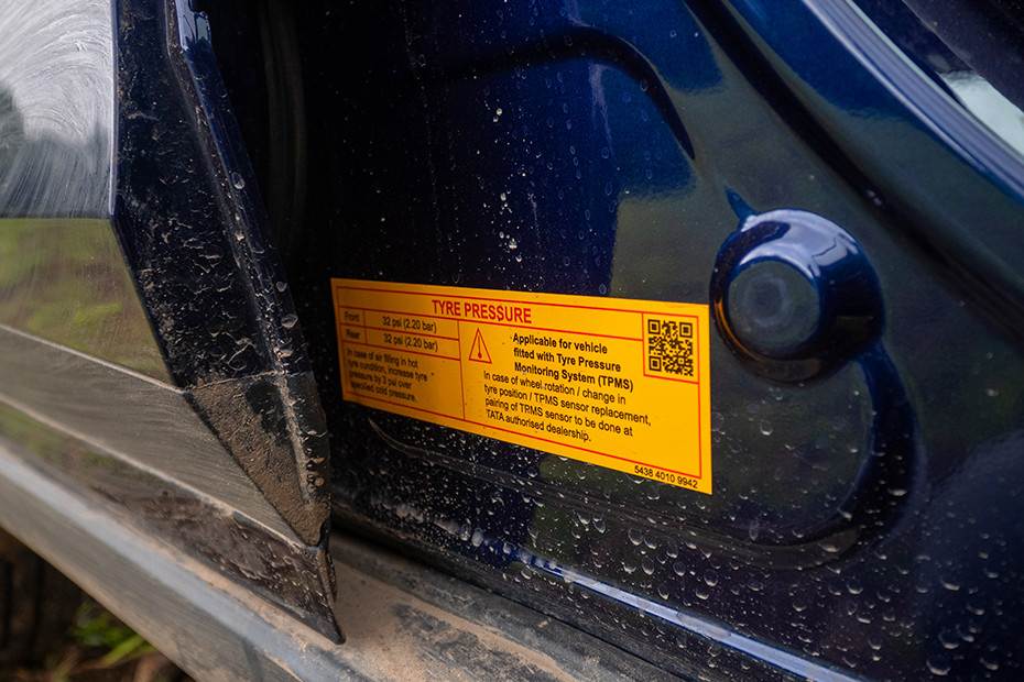 Tata Nexon Tyre Pressure Information
