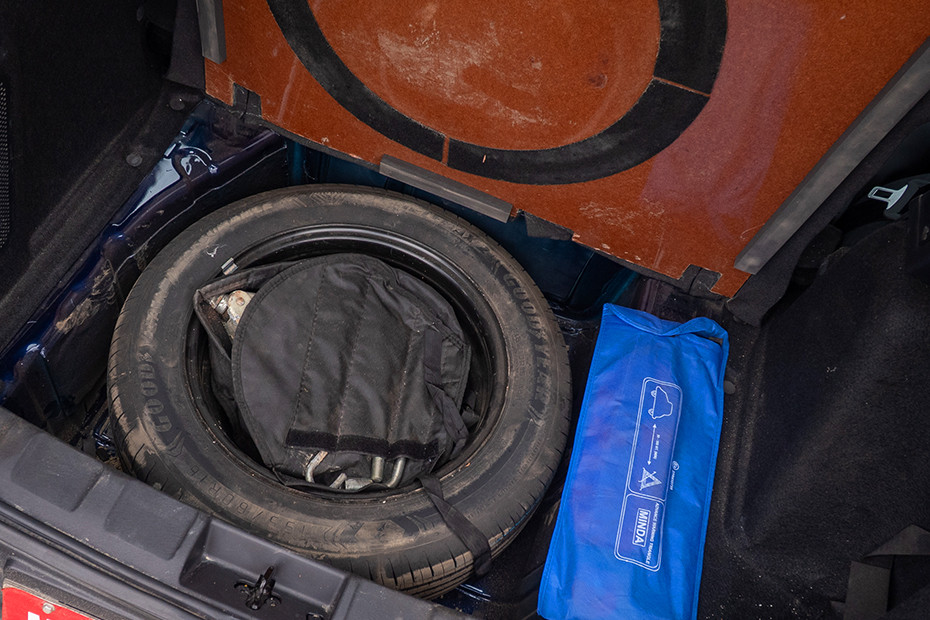 Tata Nexon Spare Tyre