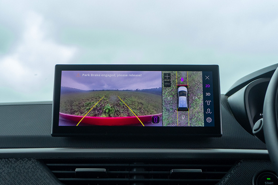 Tata Nexon Reverse Camera View