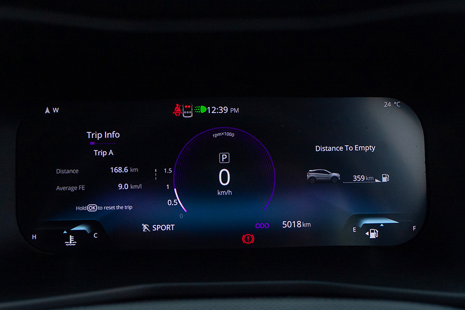 Tata Nexon Instrument Cluster