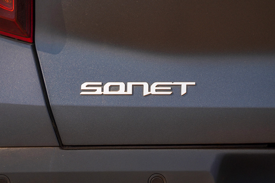 Kia Sonet Model Badge