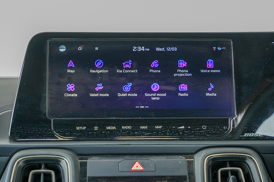 Kia Sonet Infotainment System