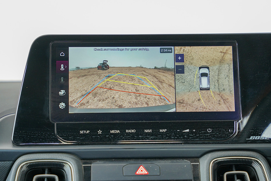 Kia Sonet Reverse Camera View