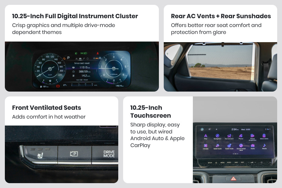 Kia Sonet Visual summary