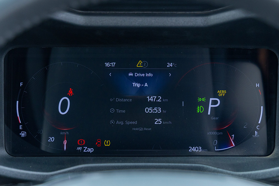 Mahindra XUV 3XO Trip Meter