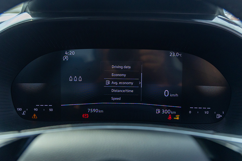 Mahindra XUV 3XO Settings Menu