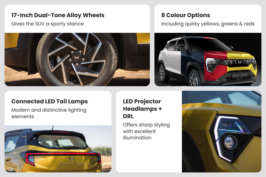 Mahindra XUV 3XO Visual summary