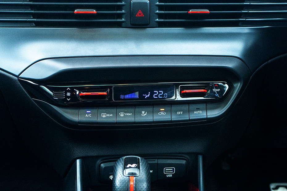 Hyundai i20 N-Line Dashboard Controls