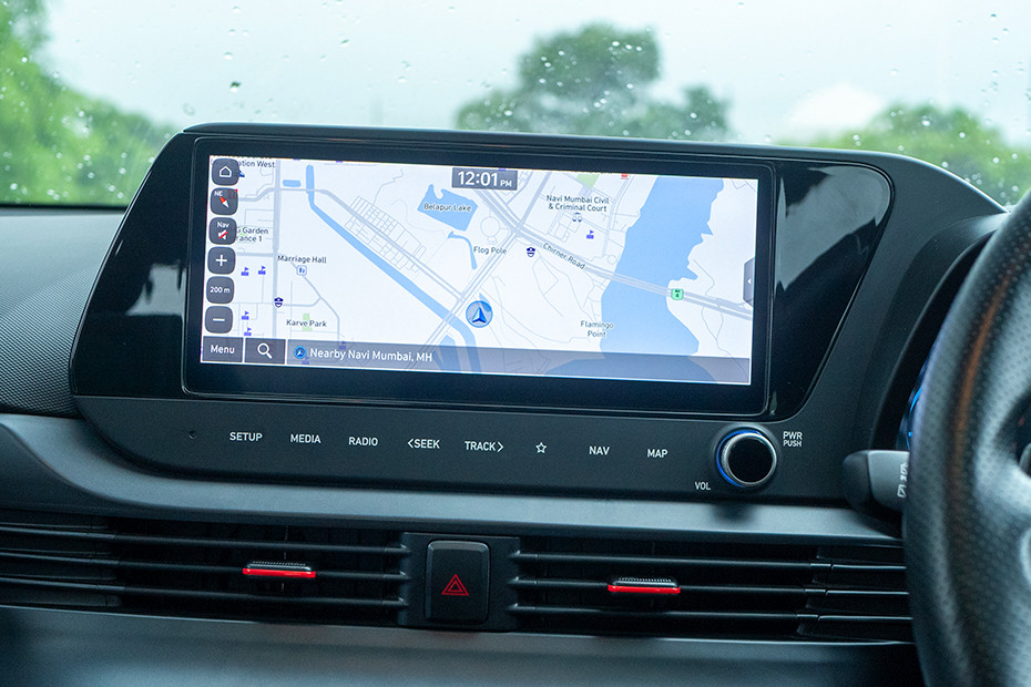 Hyundai i20 N-Line Navigation or Infotainment Mid Closeup