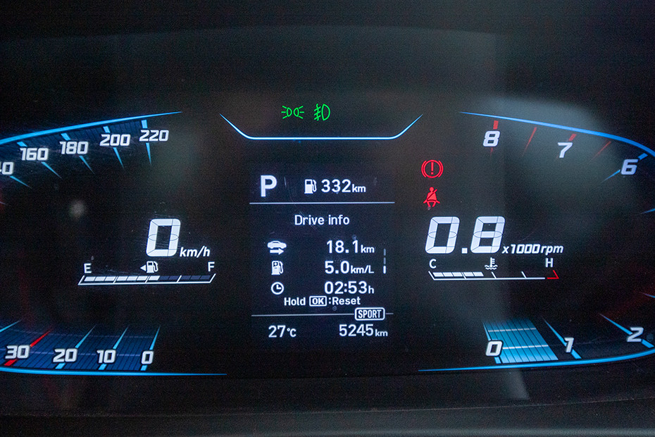 Hyundai i20 N-Line Trip Meter