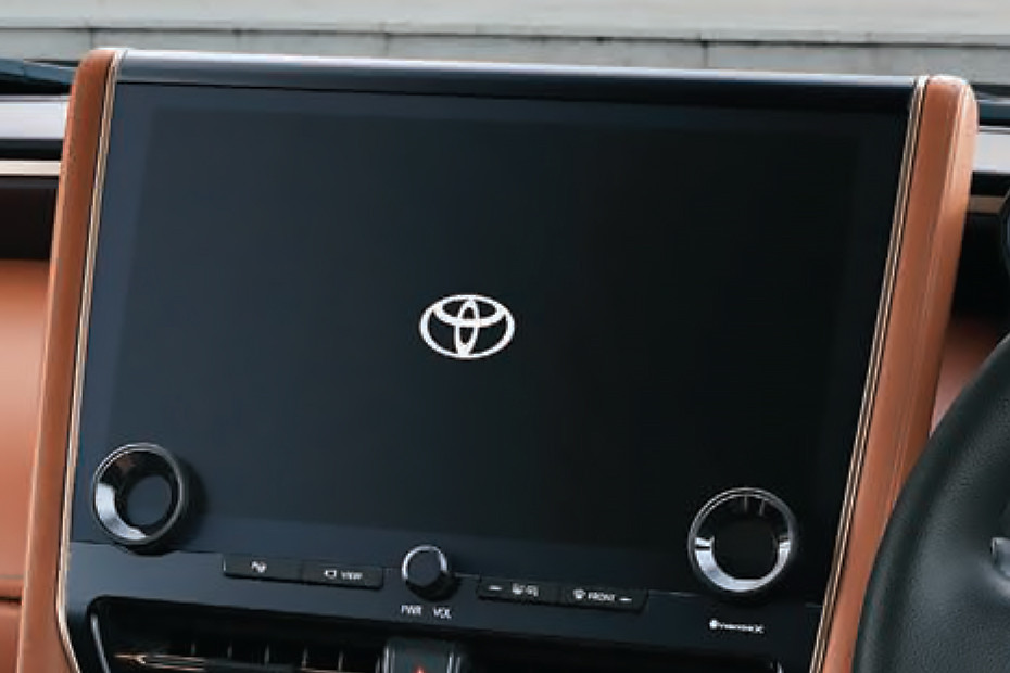 Toyota Vellfire Infotainment System Main Menu