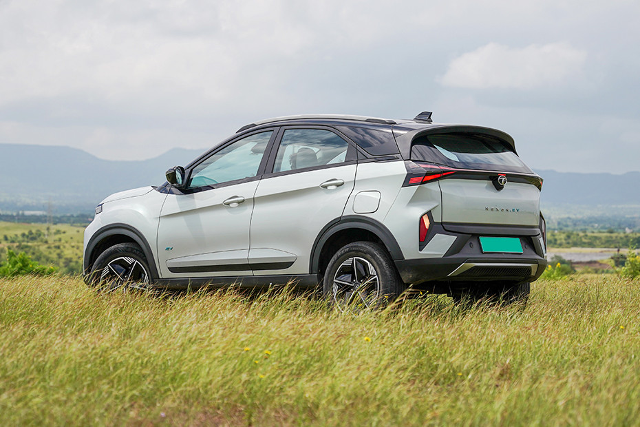 Tata Nexon EV Rear Left Three Quarter View
