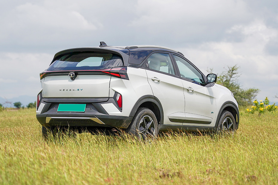 Tata Nexon EV Rear Right Three Quarter View