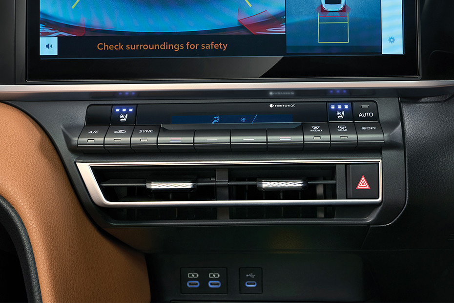 Toyota Camry AC Controls