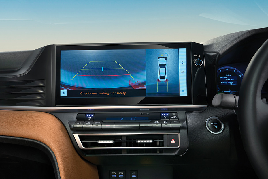 Toyota Camry Parking Camera Display