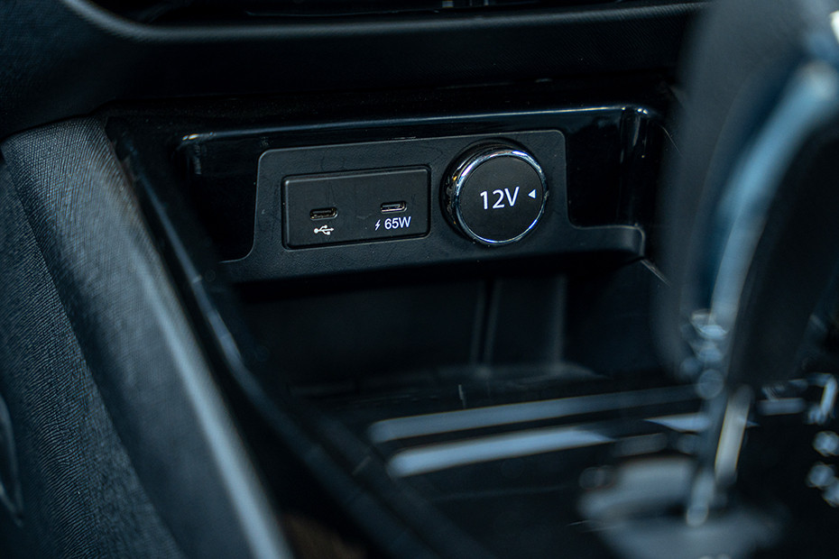 Tata Punch USB Charging Port (Front)