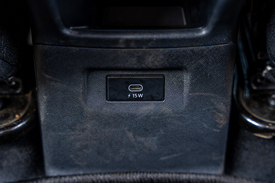 Tata Punch USB Charging Port (Rear)