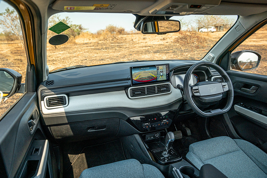 Tata Punch Dashboard: Passenger's View