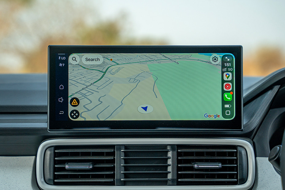 Tata Punch Navigation or Infotainment Mid Closeup