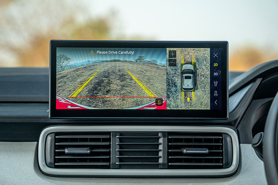 Tata Punch Reverse Camera View