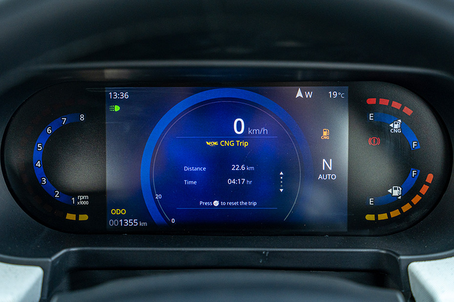 Tata Punch Instrument Cluster