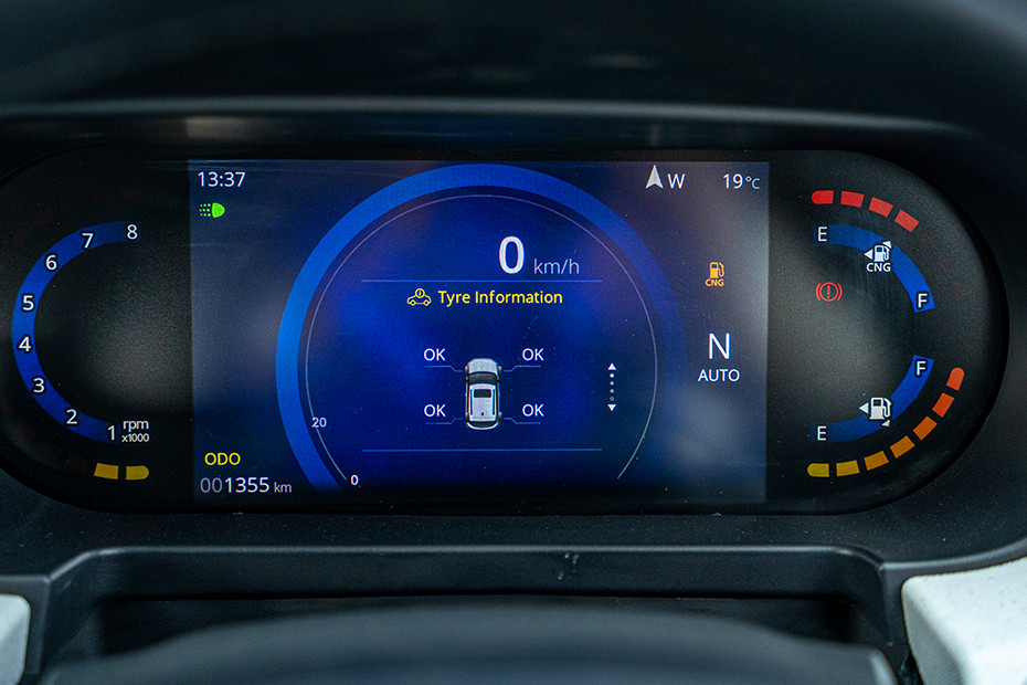 Tata Punch Tyre Pressure Monitoring System (TPMS)