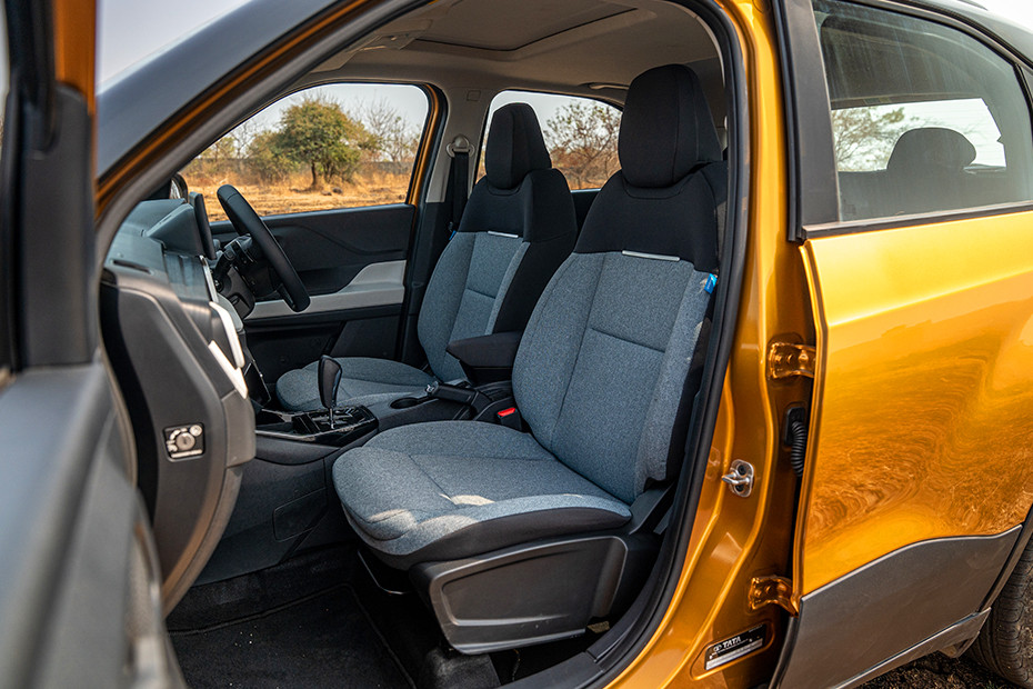 Tata Punch Front Seats (Passenger View)