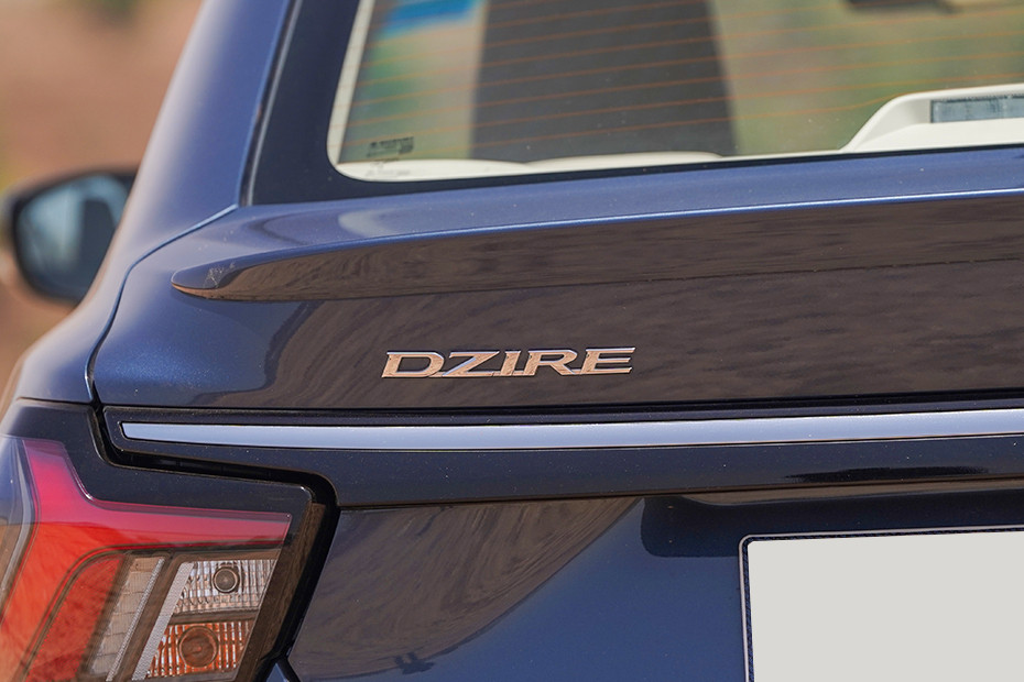 Maruti Dzire Model Badge
