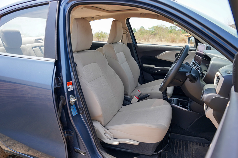 Maruti Dzire Front Seat