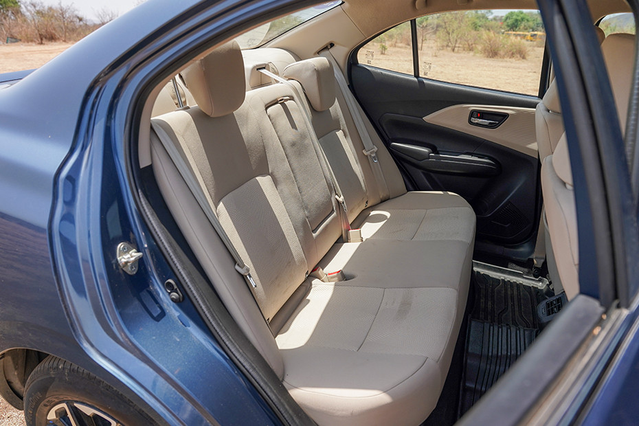 Maruti Dzire Rear Seats