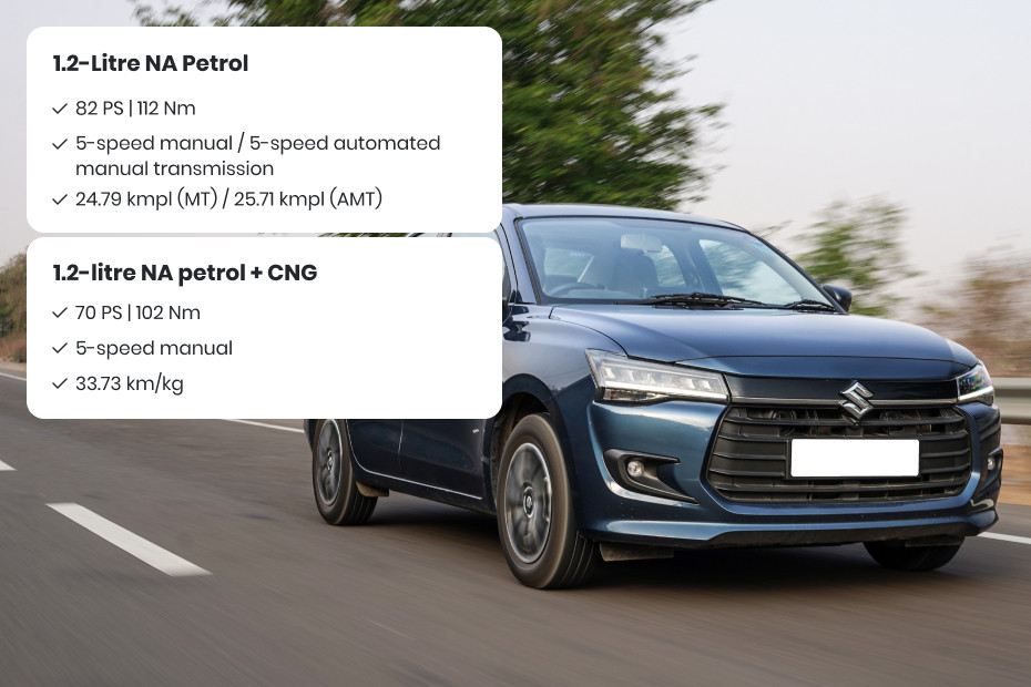 Maruti Dzire Visual summary