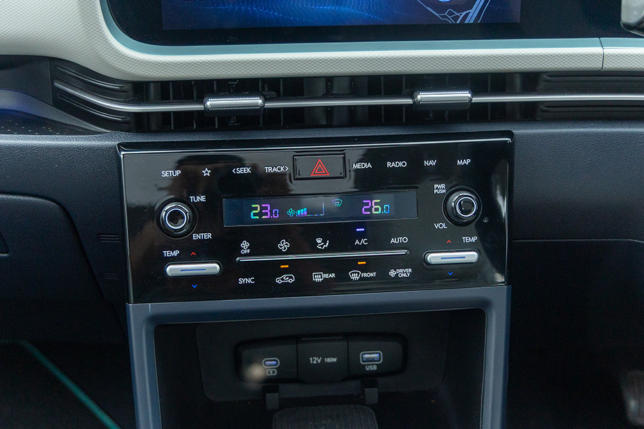 Hyundai Creta Electric Switches In Centre Console
