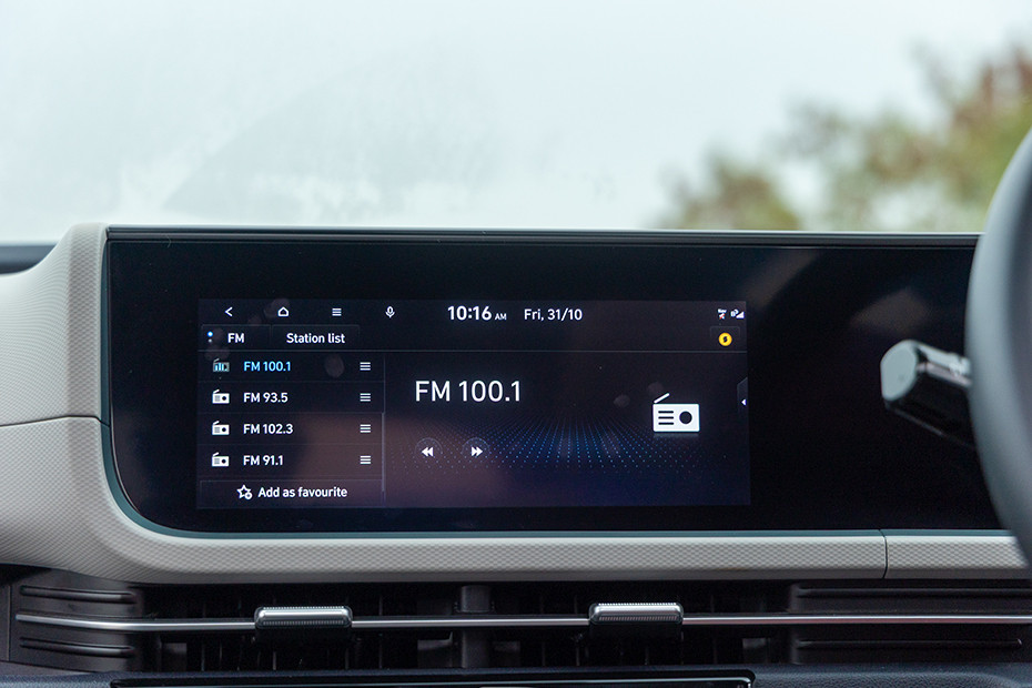 Hyundai Creta Electric Infotainment System