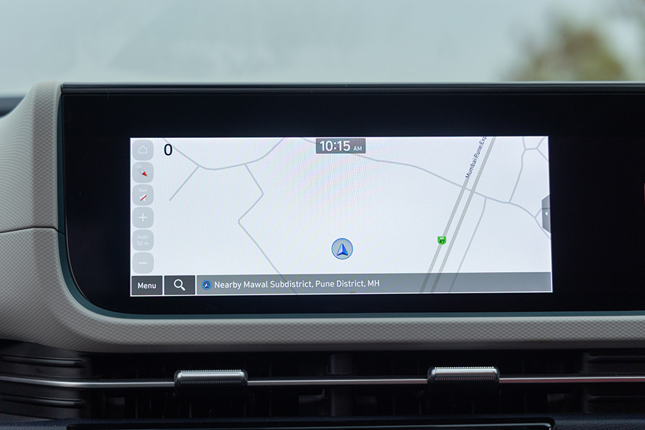 Hyundai Creta Electric Navigation or Infotainment Mid Closeup