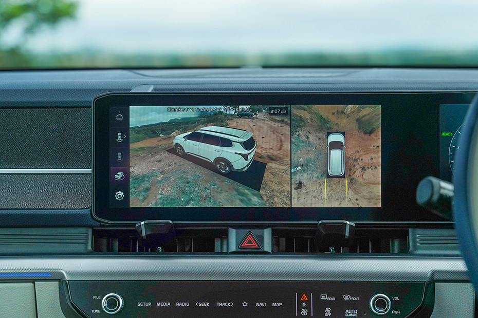 Kia Carens Clavis EV 360 Degree Camera View