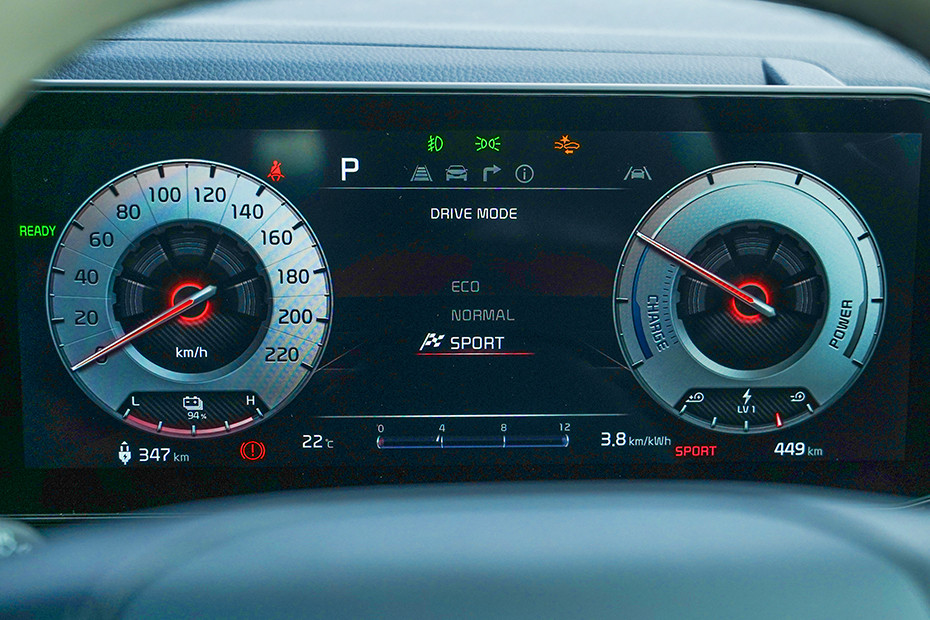 Kia Carens Clavis EV Drive Modes