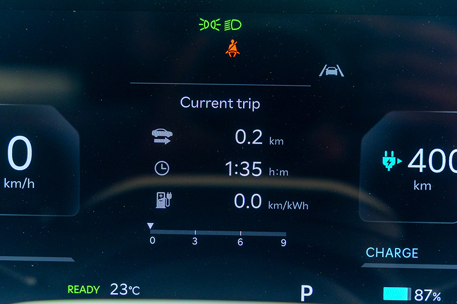 Kia EV6 Trip Meter