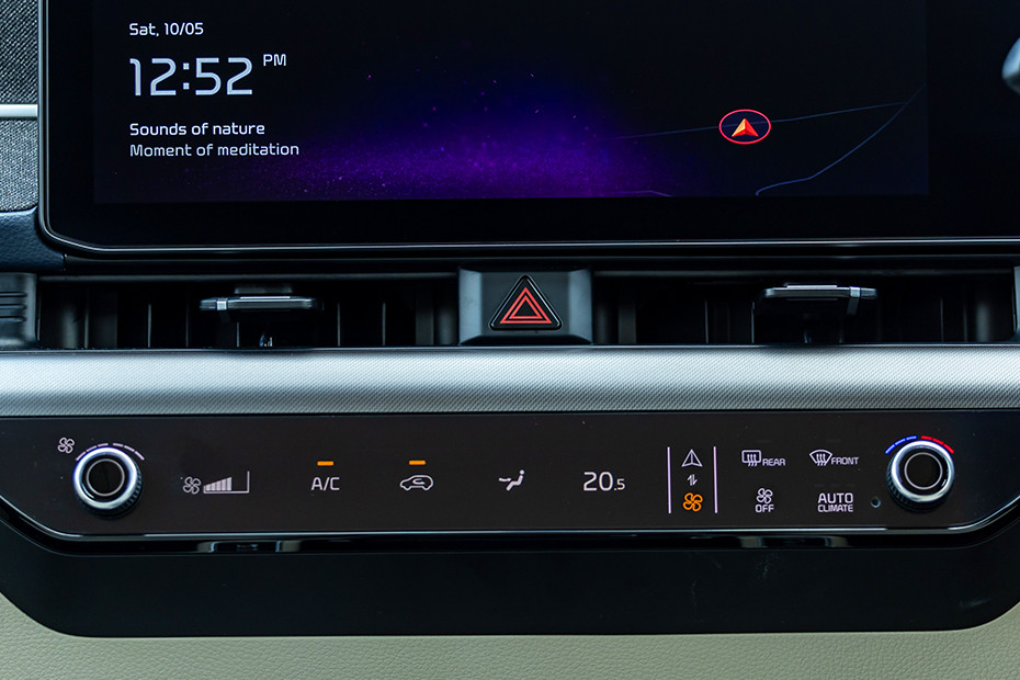 Kia Carens Clavis AC Controls