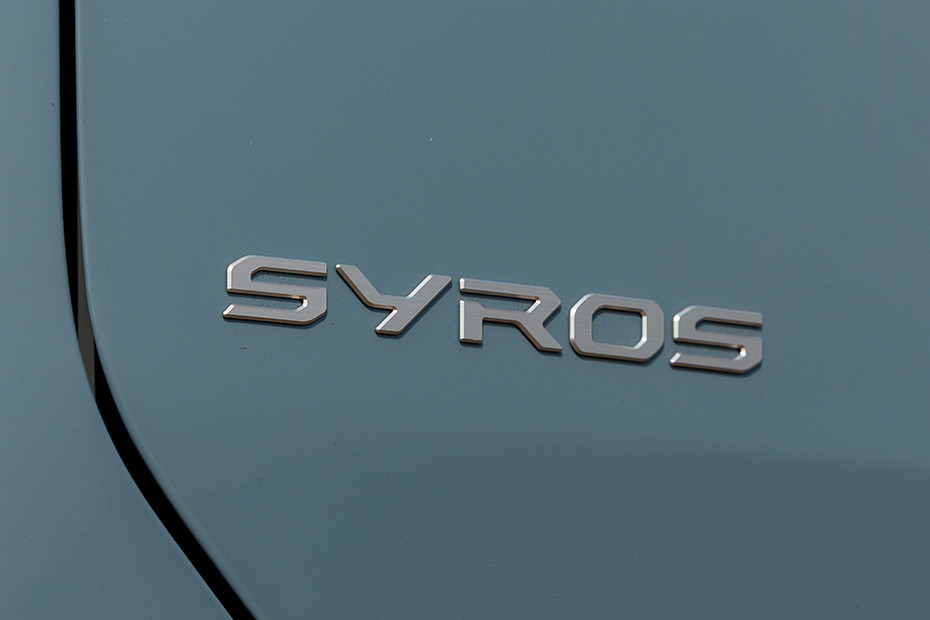 Kia Syros Model Badge