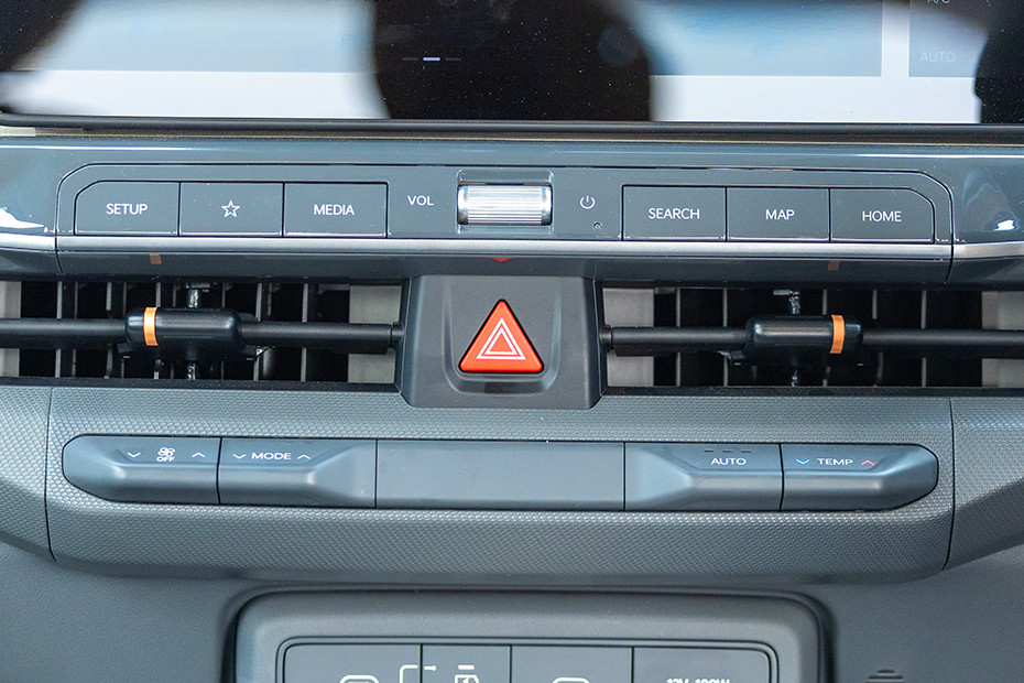 Kia Syros Switches In Centre Console