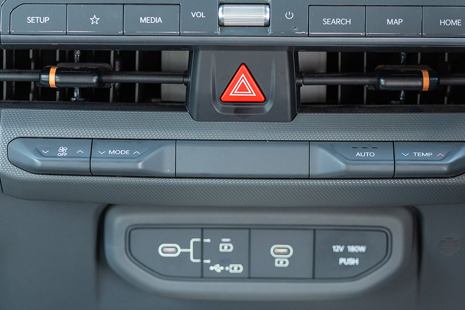 Kia Syros Dashboard Controls