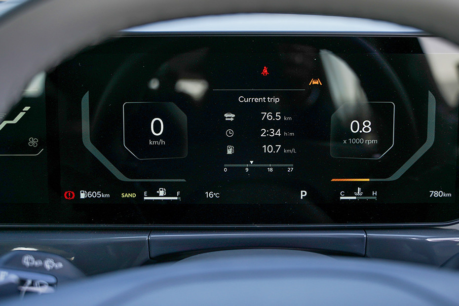 Kia Syros Trip Meter