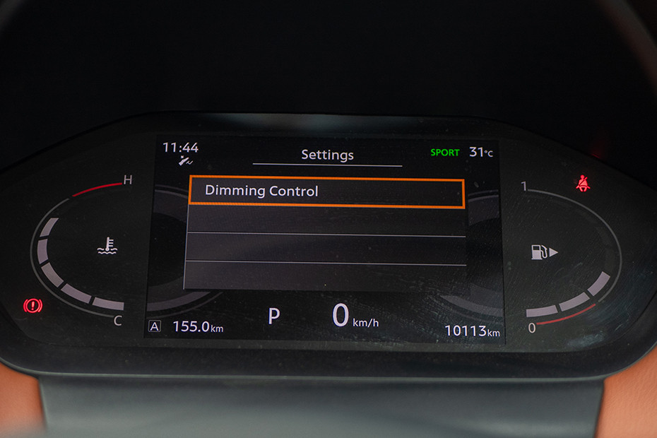 Nissan Nissan Magnite INTERIOR Instrument Cluster