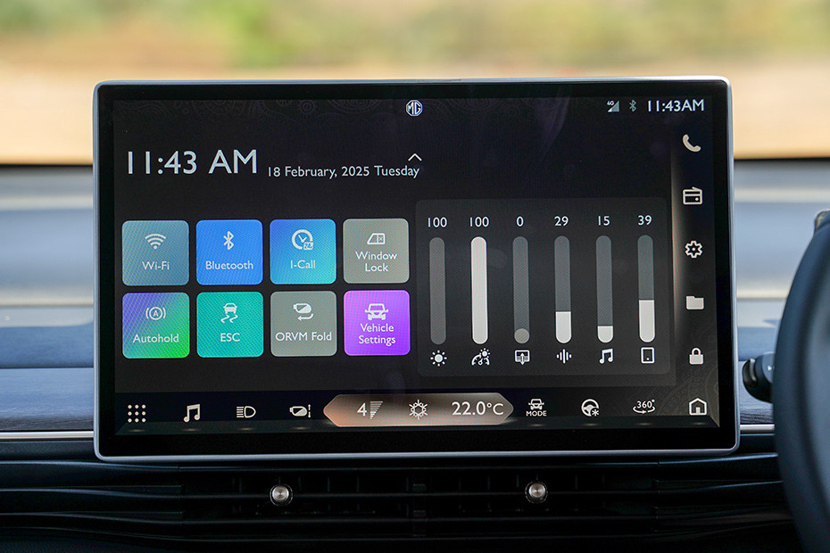 MG MG Windsor EV INTERIOR Infotainment System