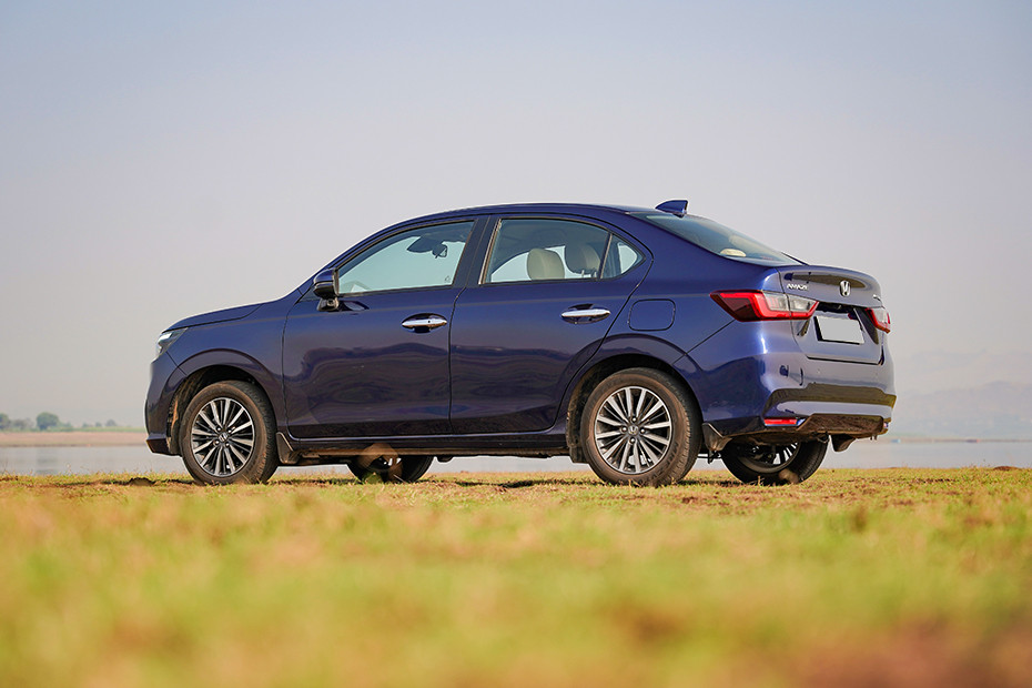 Honda Amaze Rear Left Three Quarter View