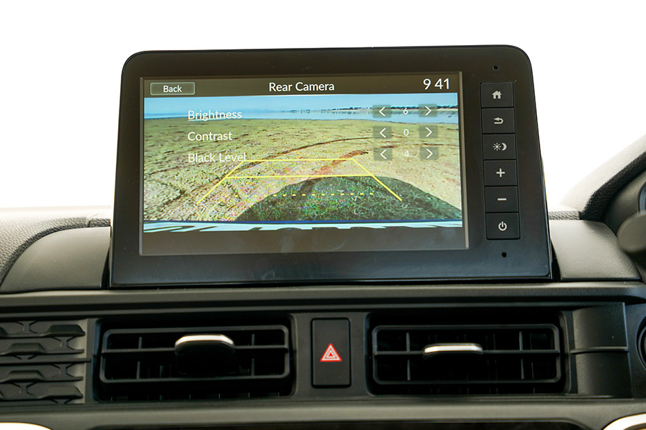 Honda Amaze Reverse Camera View