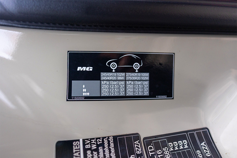 MG MG Cyberster INTERIOR Other Information