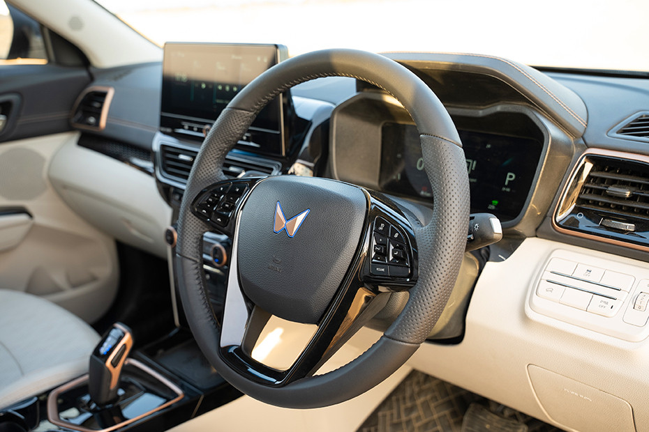Mahindra XUV 3XO EV Steering Wheel